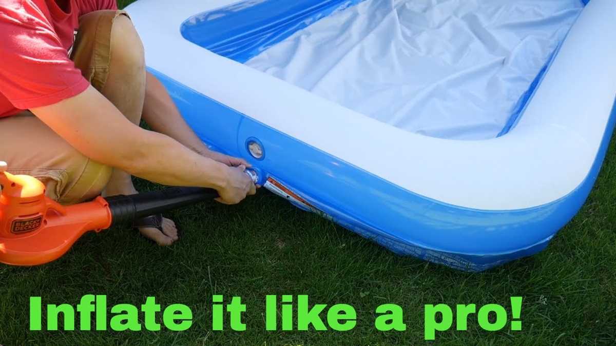 Easy Ways to Inflate an Inflatable Pool Without an Air Compressor Why You Might Need Alternative Methods