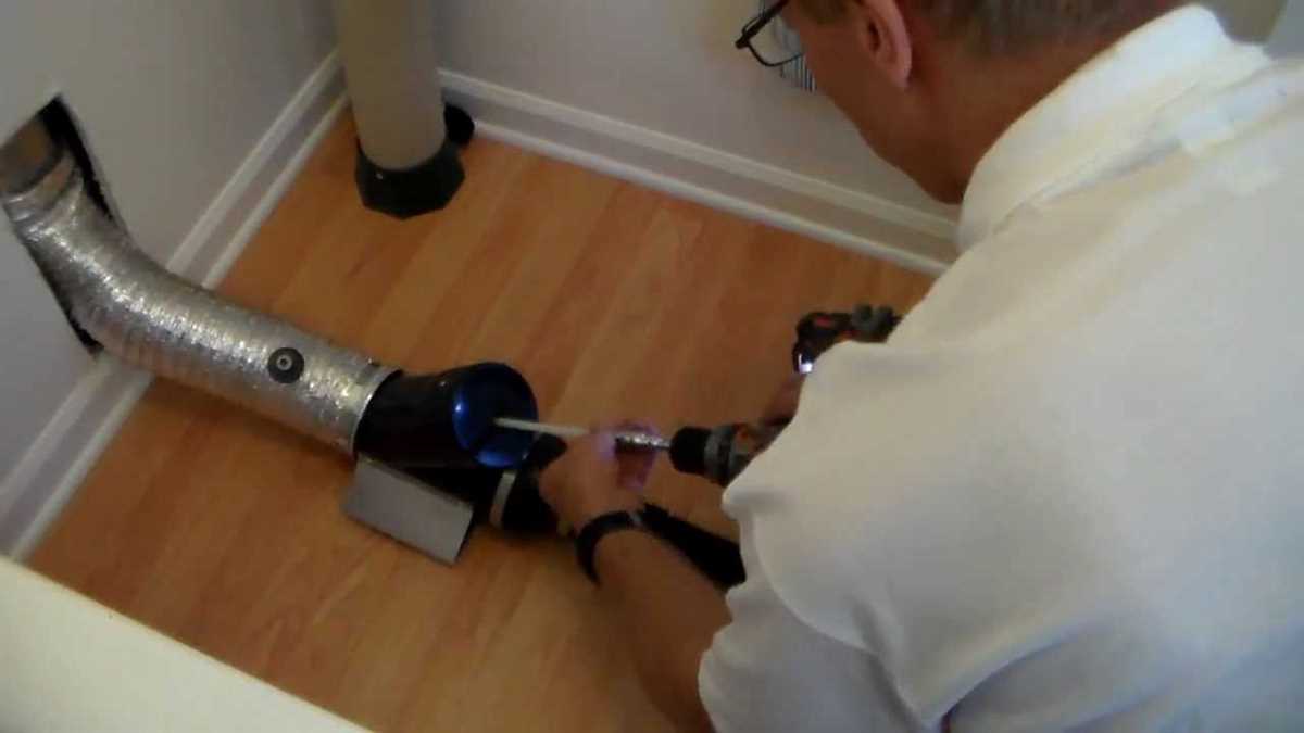 How to Clean Dryer Vent from Outside Using a Drill 3. Locate the vent opening