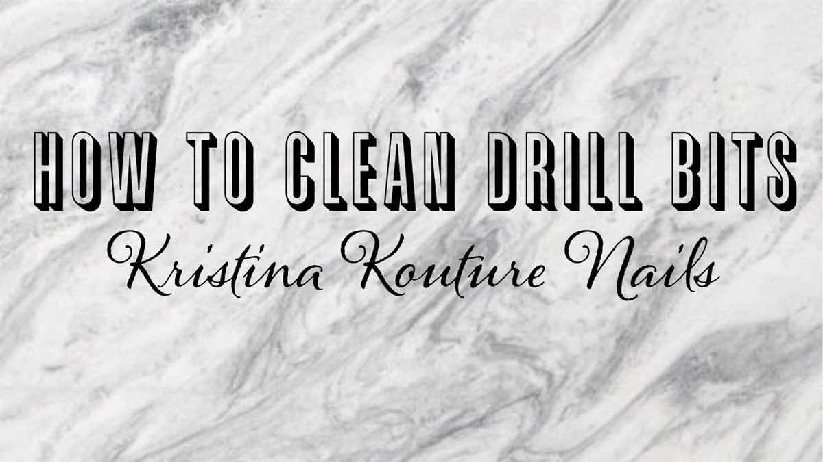 Reassemble the nail drill bits