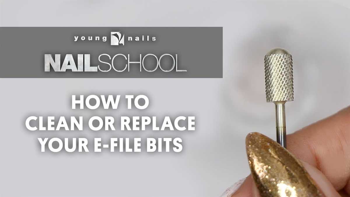 Store the clean nail drill bits in a dry place