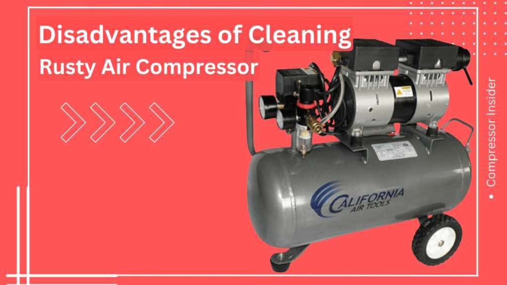 Simple steps for removing rust from an air compressor tank Sanding Tools