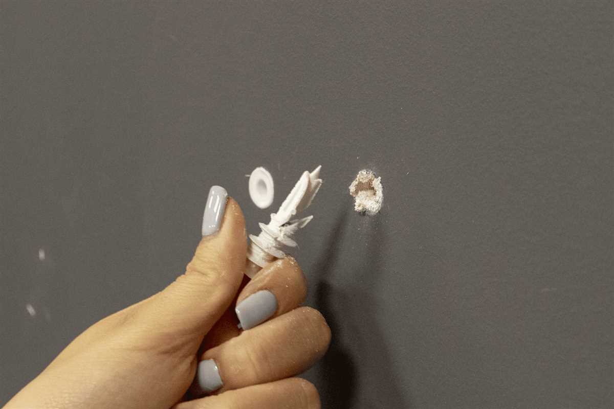 5. Sand the filled drill holes