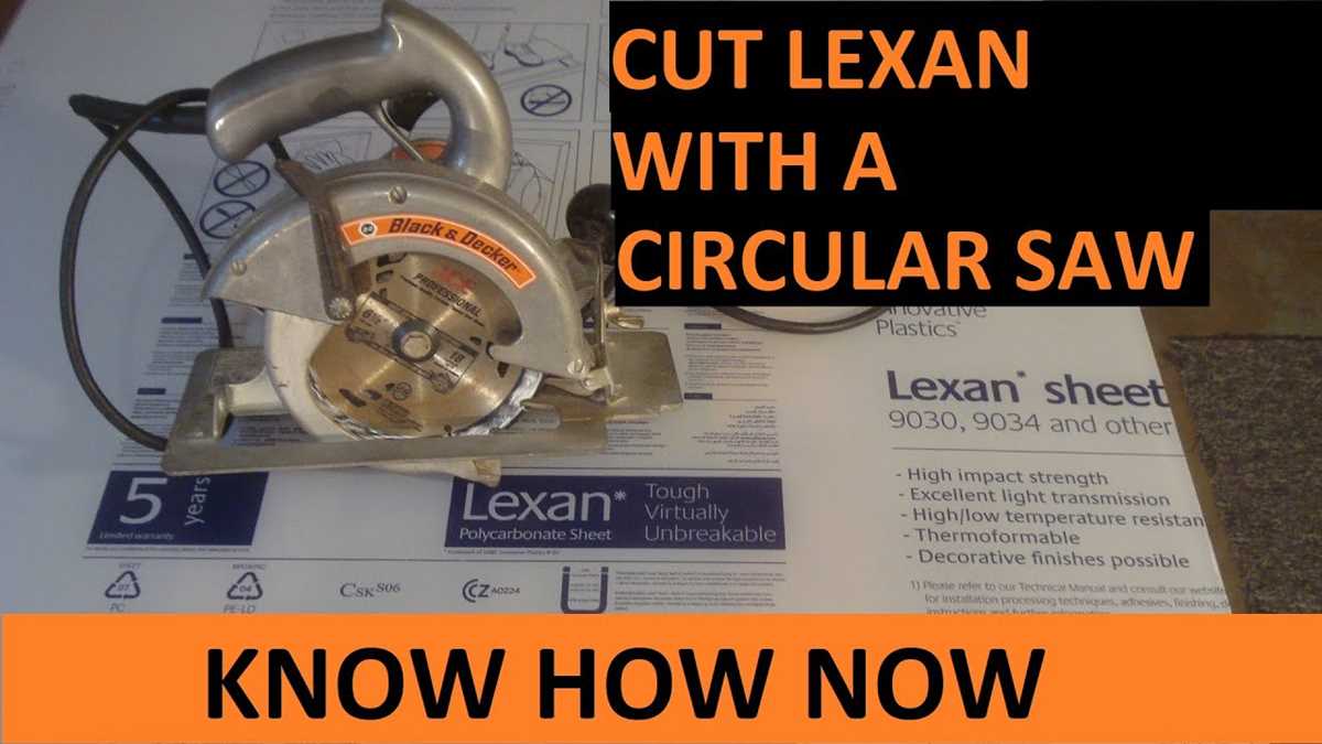 Essential Tips for Cutting and Drilling Lexan 3. Control the Pressure