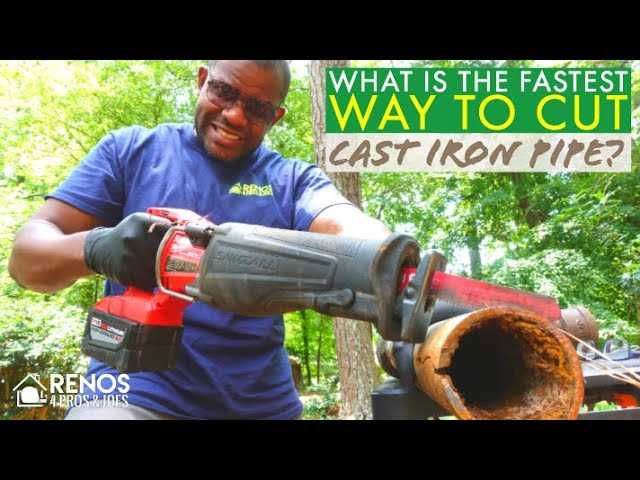 Effective Techniques for Cutting Cast Iron Pipe with an Angle Grinder Work Area Organization