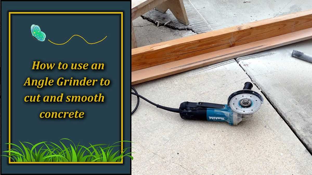 How to Cut Concrete with an Angle Grinder: A Step-by-Step Guide Clear the Area