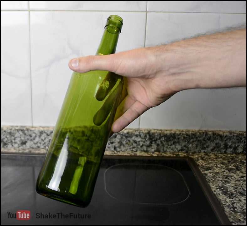 Step-by-Step Guide: How to Drill a Hole in a Glass Wine Bottle Mark the Drilling Spot