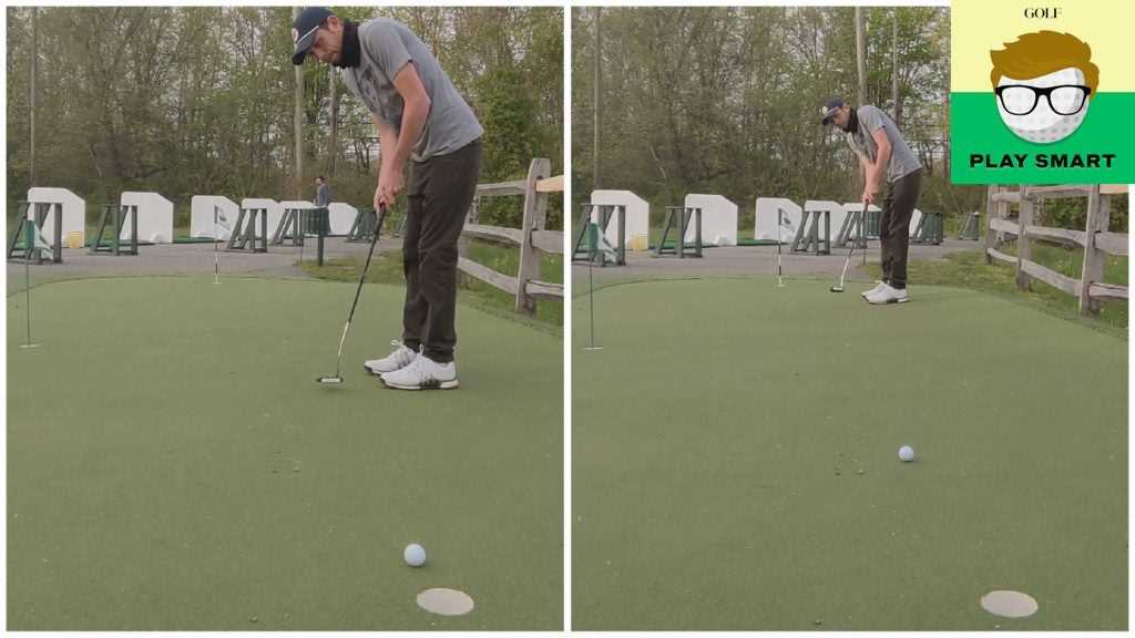 Secure the golf ball