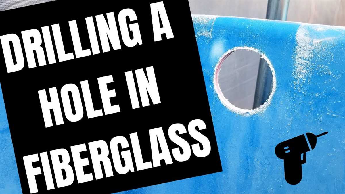 Step-by-Step Guide: How to Drill a Hole in Fiberglass Safely and Easily 5. Consider Using a Step Bit for Enlarging Holes