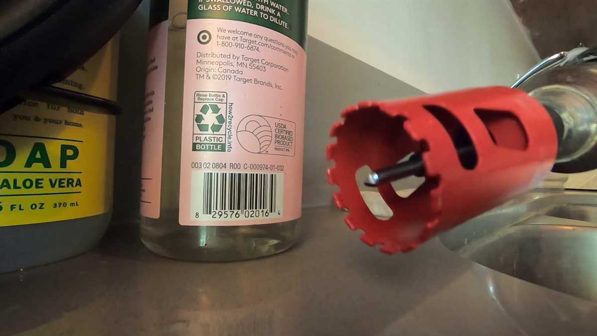 Easy Steps for Drilling a Hole in a Quartz Countertop Step 4: Drilling the Hole