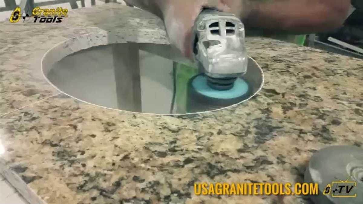 Easy Steps for Drilling a Hole in a Quartz Countertop Step 5: Removing the Dust and Debris