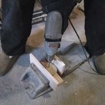 How to drill a hole in stone 1. Safety Gear: