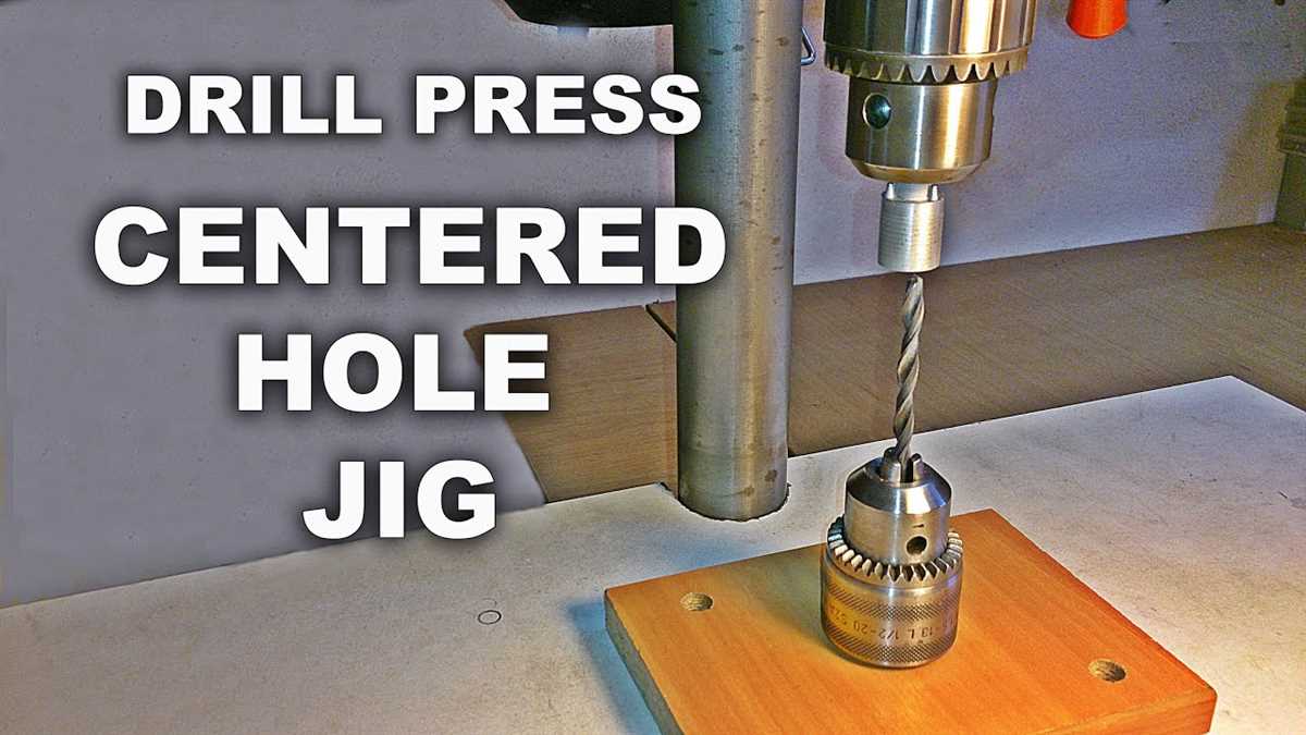 Learn How to Drill a Hole in the Center of a Circle Type of drill bit
