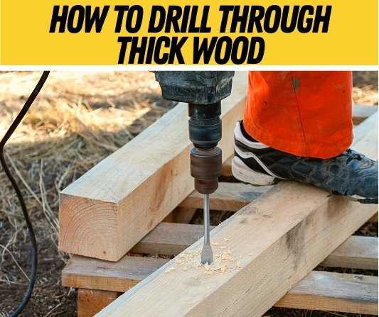 Mastering the Art of Drilling Long Holes in Wood 3. Maintain a steady pace