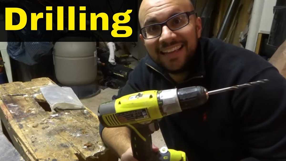 How to Drill a Straight Level Hole 2. Drill Press