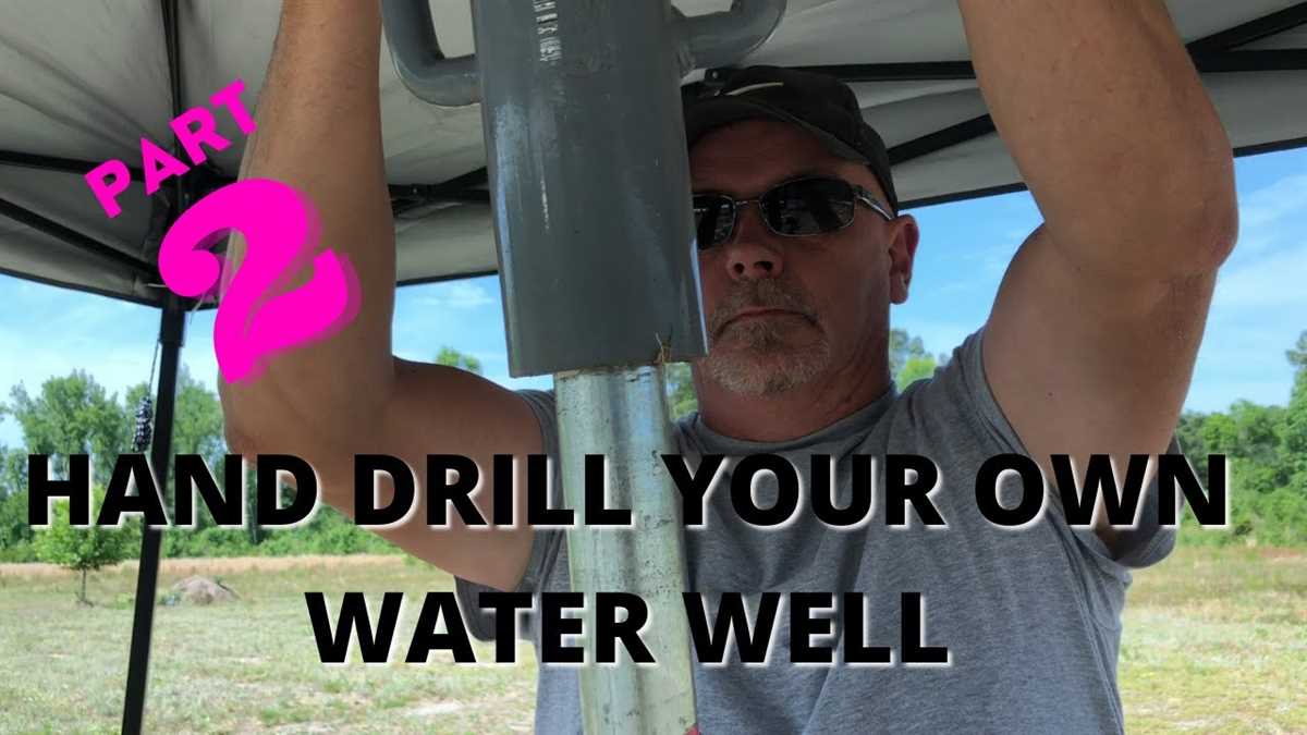 Learn How to Drill a Well by Hand and Ensure a Reliable Water Source 2. Digging tools