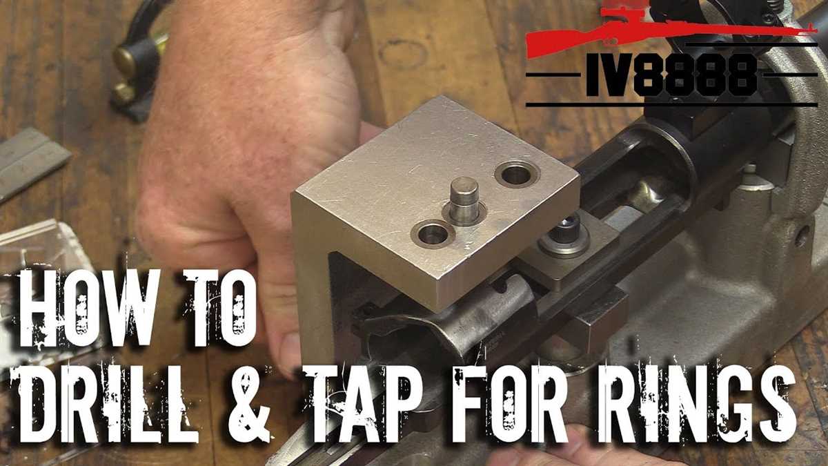 Learn How to Drill and Tap Your Rifle for Scope Mounts 8. Clean the Threads