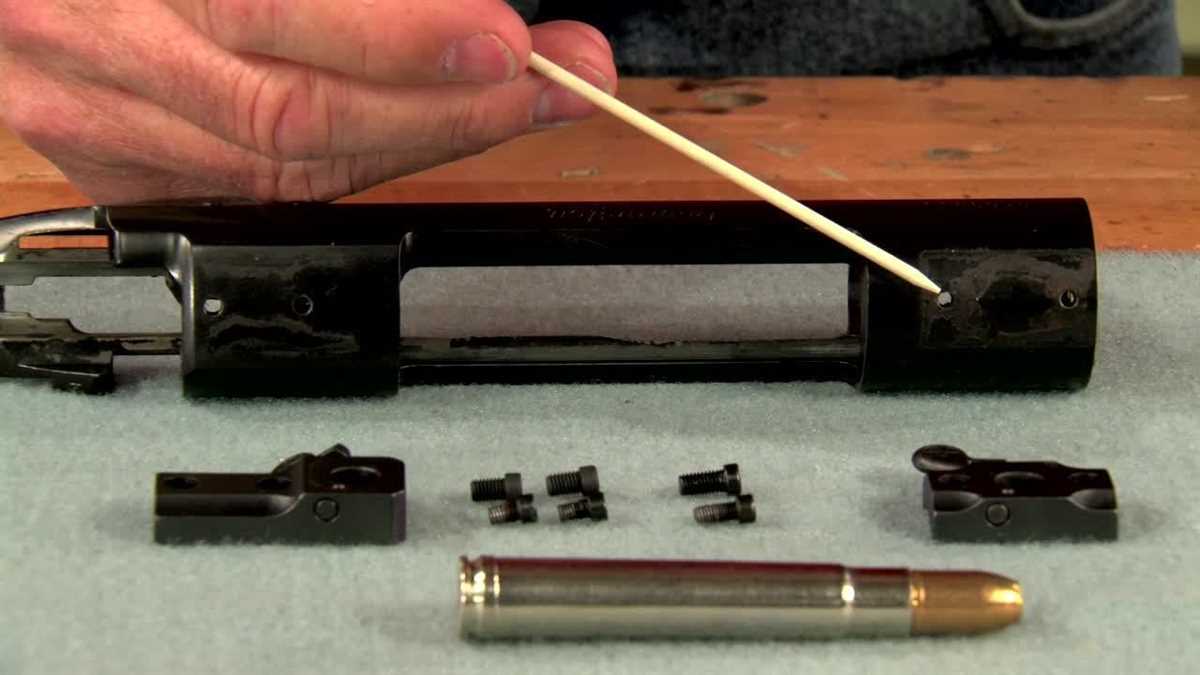Learn How to Drill and Tap Your Rifle for Scope Mounts 2. Prepare the Rifle