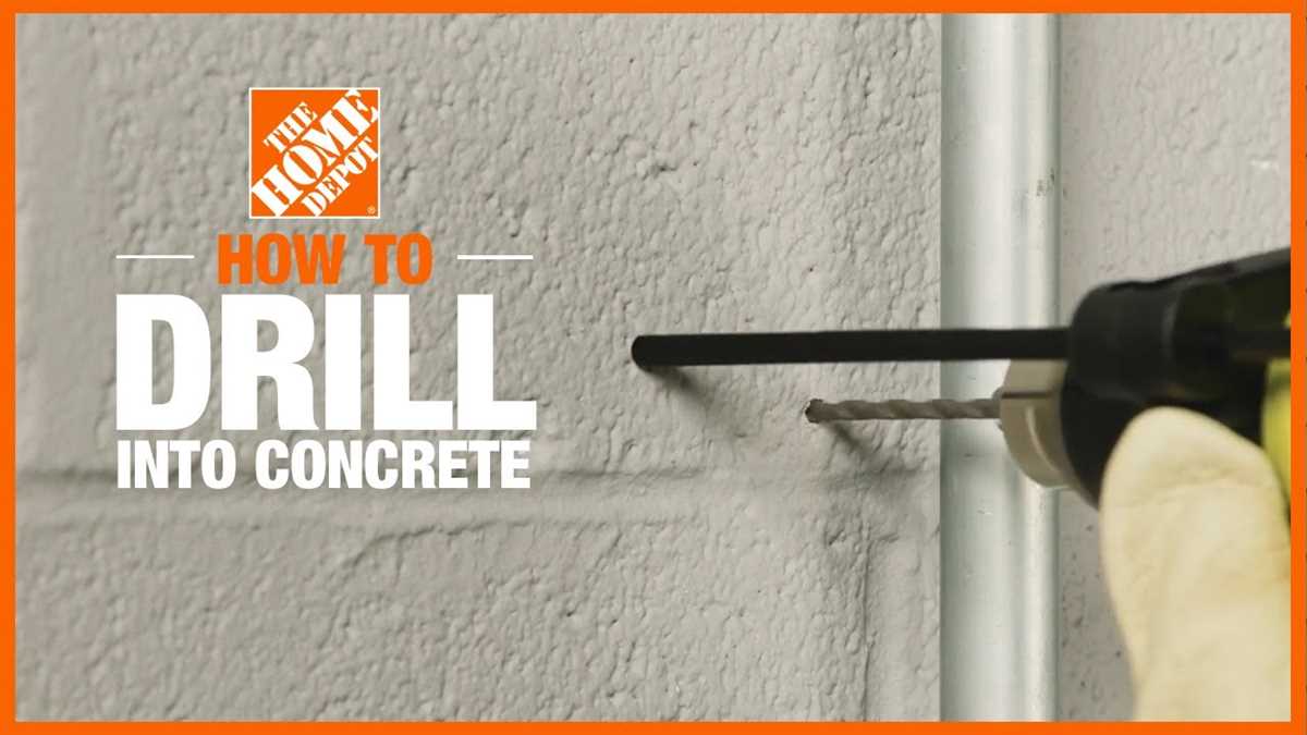 How to Drill Bolts into Concrete: A Step-by-Step Guide Drilling the Pilot Holes