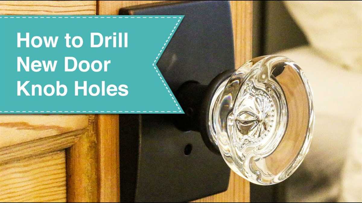 Step-by-Step Guide: How to Drill a Door Latch Hole with Precision Step 1: Measure and Mark