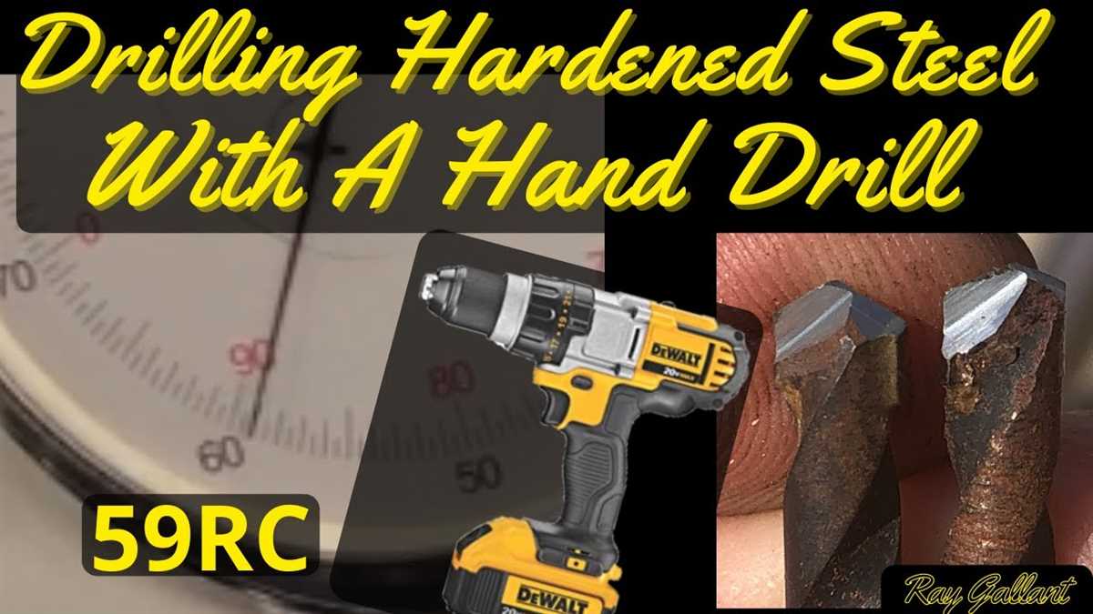 Tips for Drilling Hard Steel Conclusion