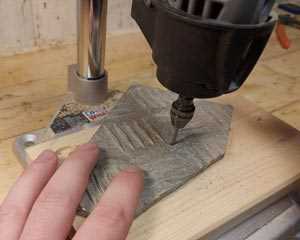 Step 1: Mark the hole location