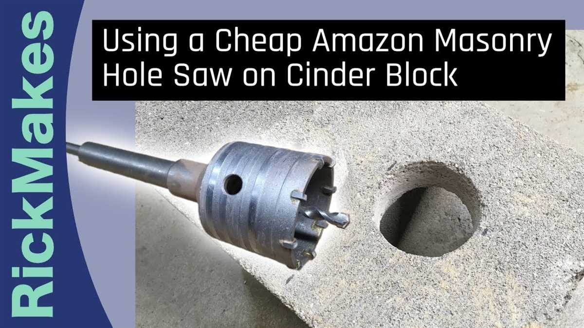 How to Safely Drill into a Cinder Block Wall Determining the Proper Drill Speed