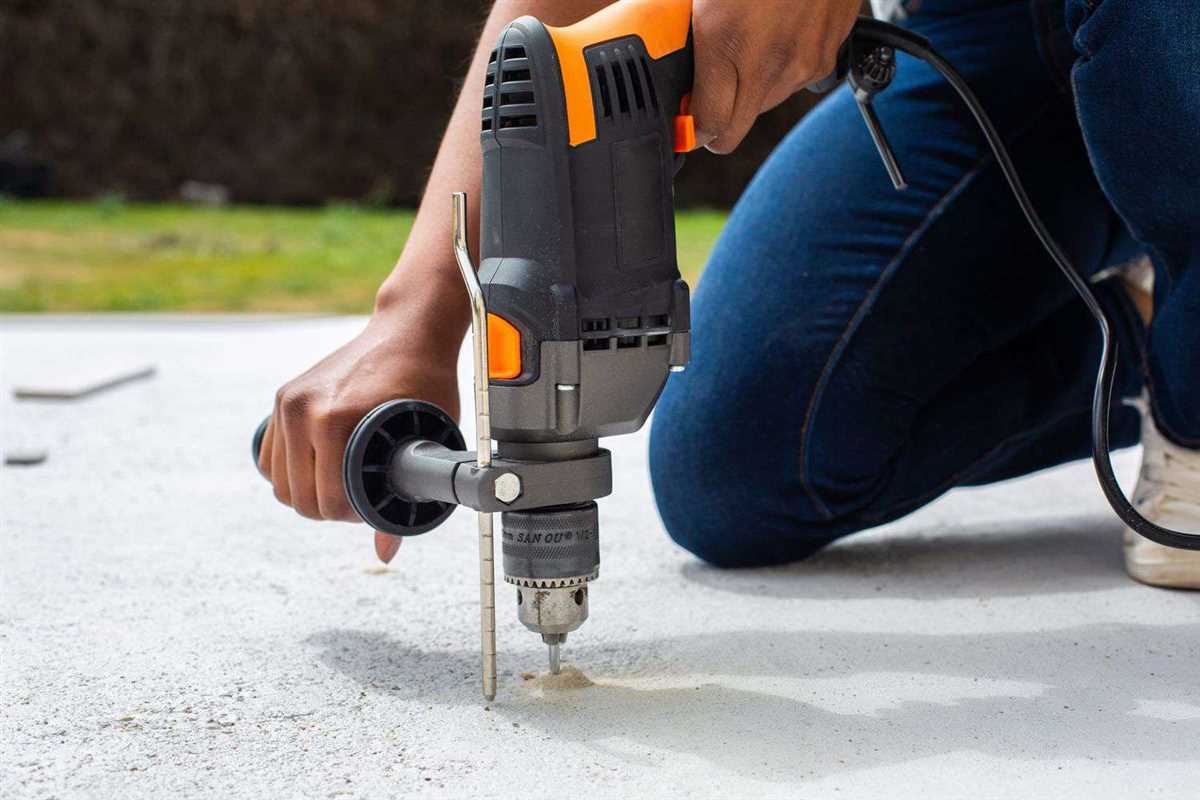 How to Safely Drill into a Cinder Block Wall 2. Size of the Drill Bit