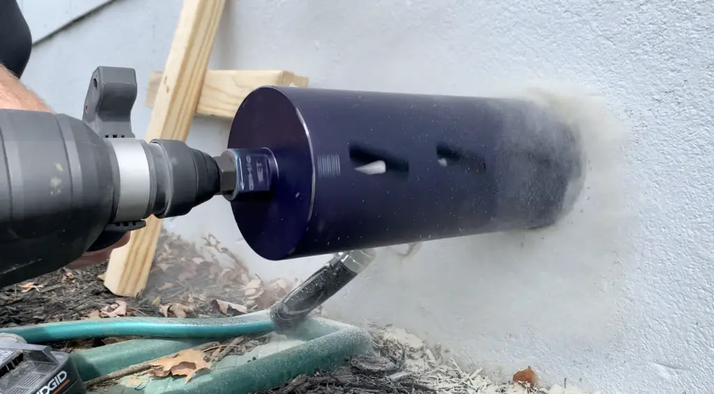 How to Safely Drill into a Cinder Block Wall Applying Correct Pressure and Drilling Technique