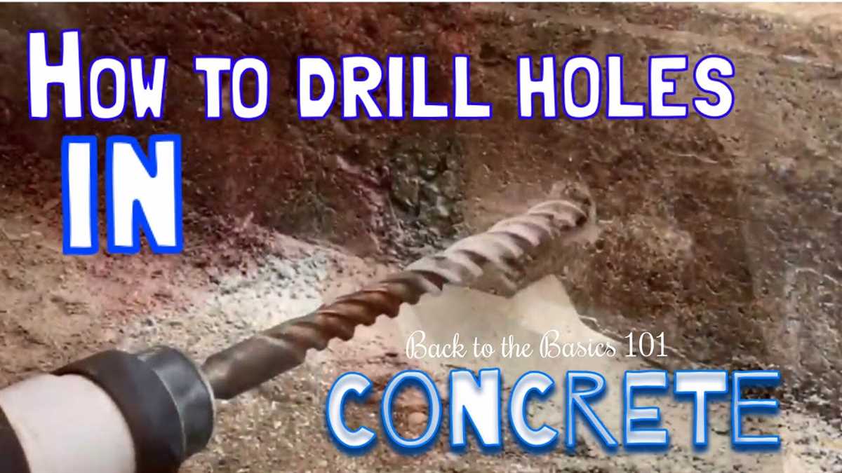 Step-by-Step Guide: How to Drill into a Concrete Slab 6. Clean the Dust and Debris