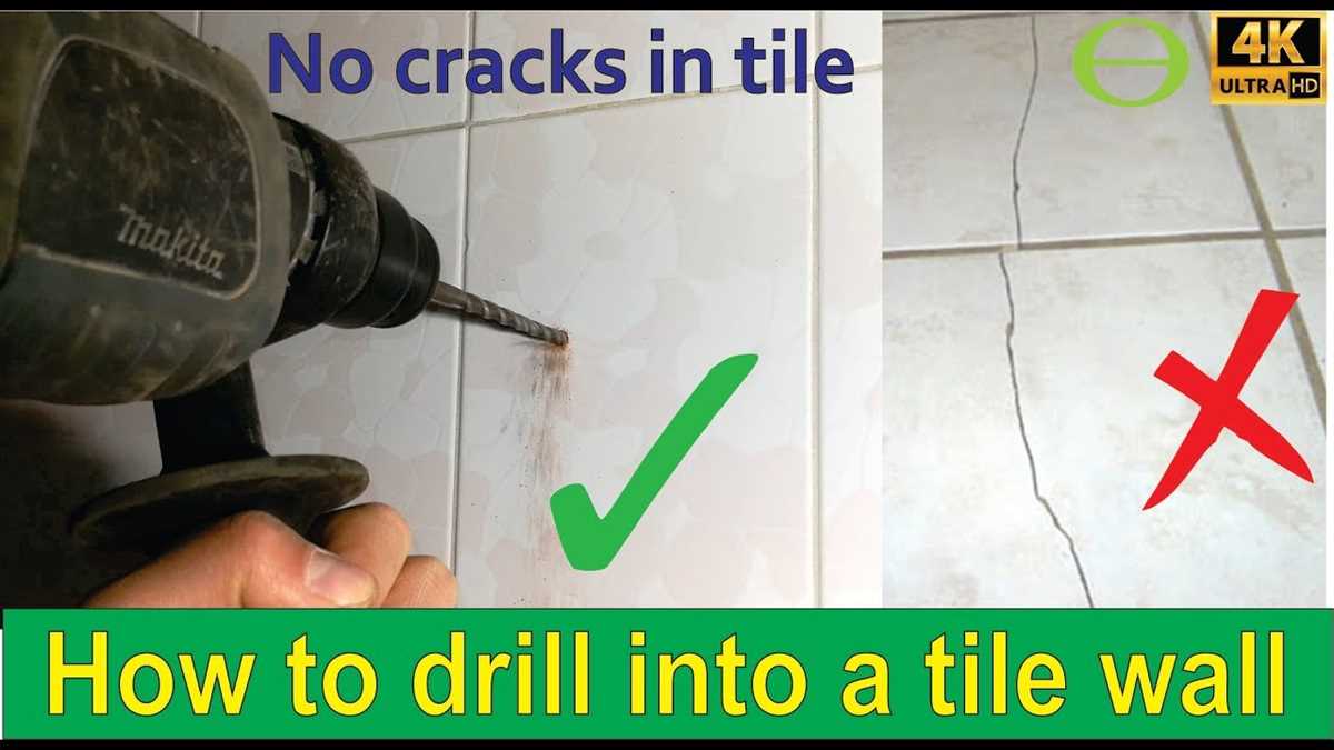 How to Safely Drill Into Porcelain Tile Without Cracking It 2. Dip the Bit in Water