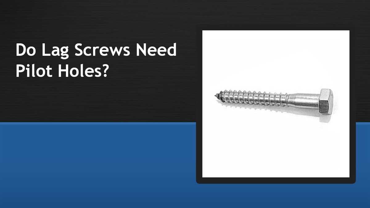 Step-by-Step Guide for Drilling Lag Bolts 1. Choose a Suitable Work Surface