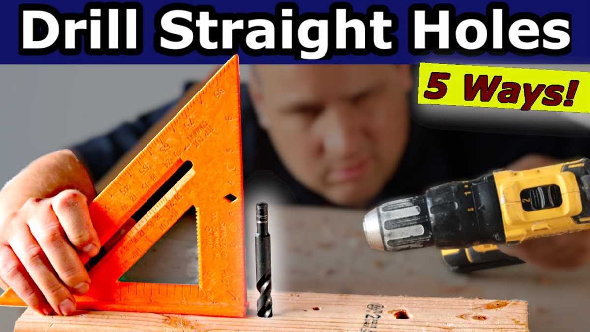 How to Drill Level Holes: Tips and Tricks for Perfectly Straight Holes Tips and Tricks for Achieving Level Holes