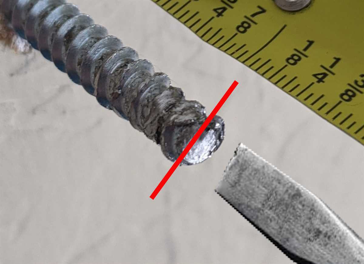 Section 5: Tapping the Screw Extractor with a Hammer