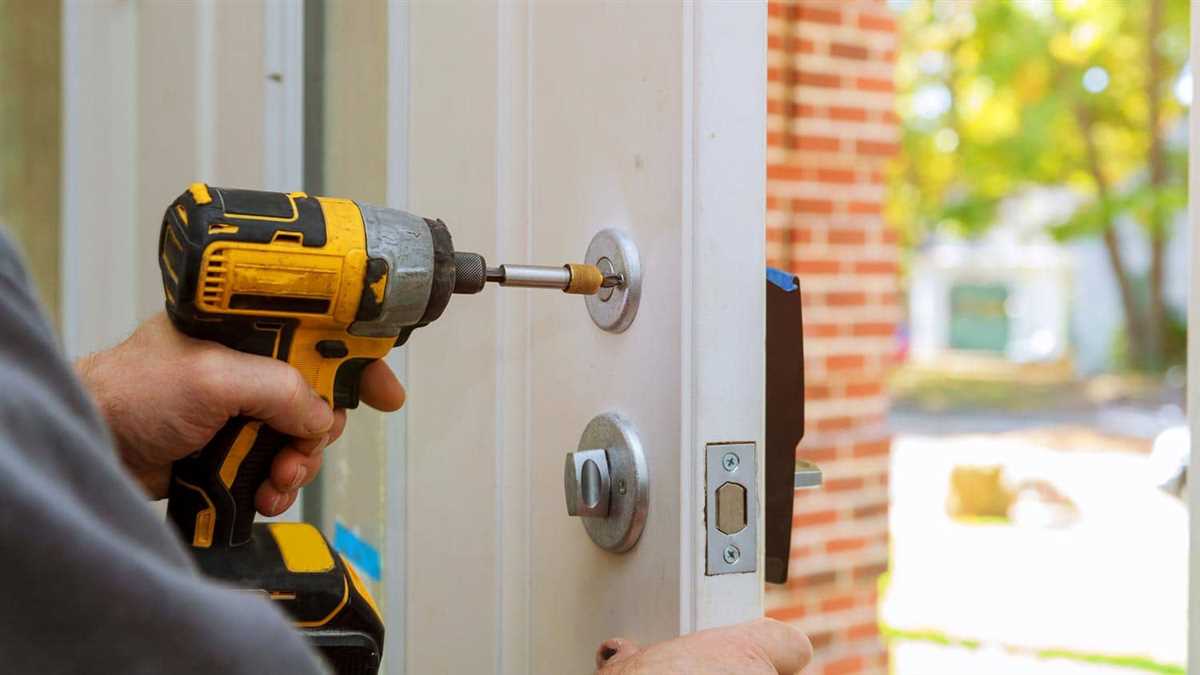 Steps to effectively drill out a deadbolt lock Step 8: Replace the Deadbolt Lock