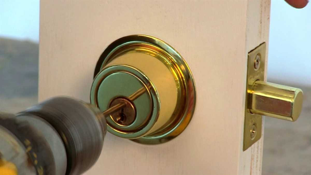 Unlocking a Locked Door: A Step-by-Step Guide to Drilling 4. Find the Right Location