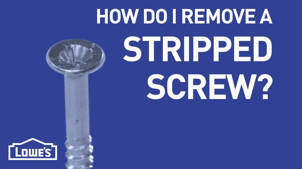 How to Remove a Screw Without an Extractor: Step-by-Step Guide Step 2: Prepare the screw