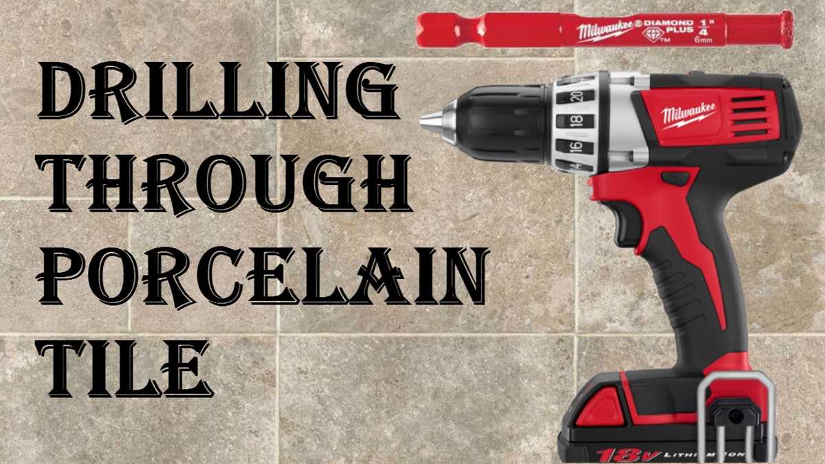 Step-by-Step Guide: How to Drill Porcelain Tiles Drilling into Porcelain Tiles