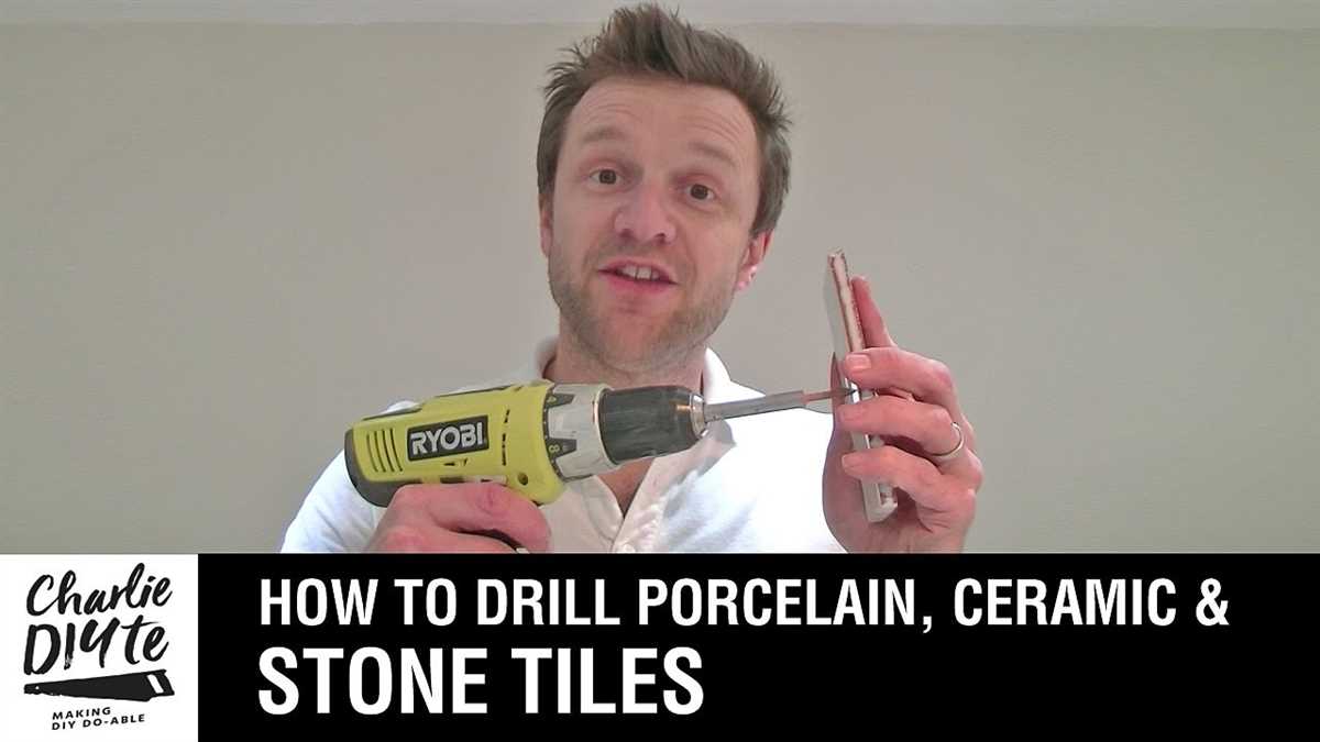 Step-by-Step Guide: How to Drill Porcelain Tiles Steps for Drilling into Porcelain Tiles: