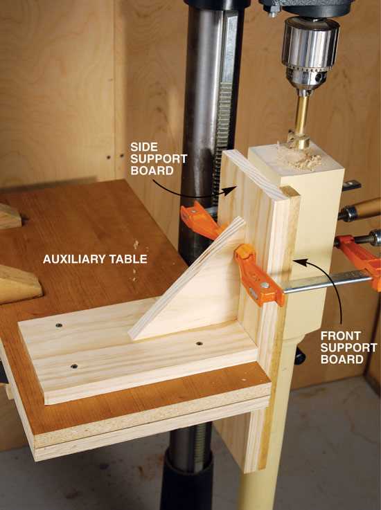 How to Drill Straight Holes Without a Drill Press 2. Mark the drilling spot