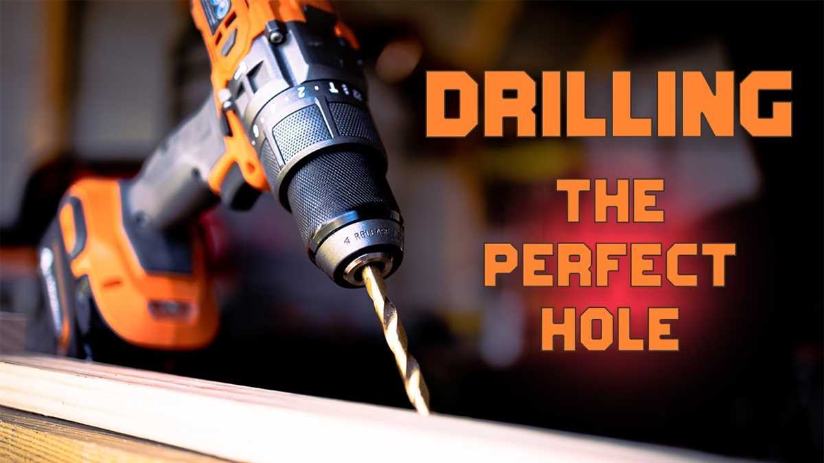 Tips and Techniques for Drilling Straight into Wood 4. Use a backing board