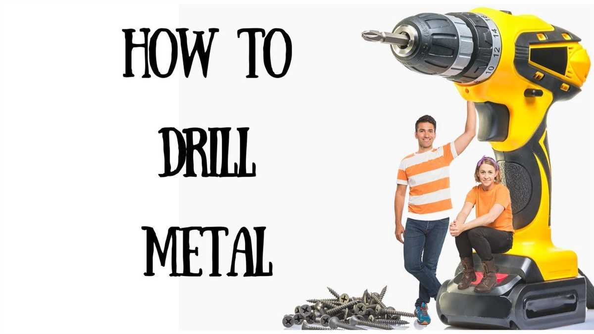 Easy Steps to Drill through Metal with a Hand Drill Start Drilling Slowly