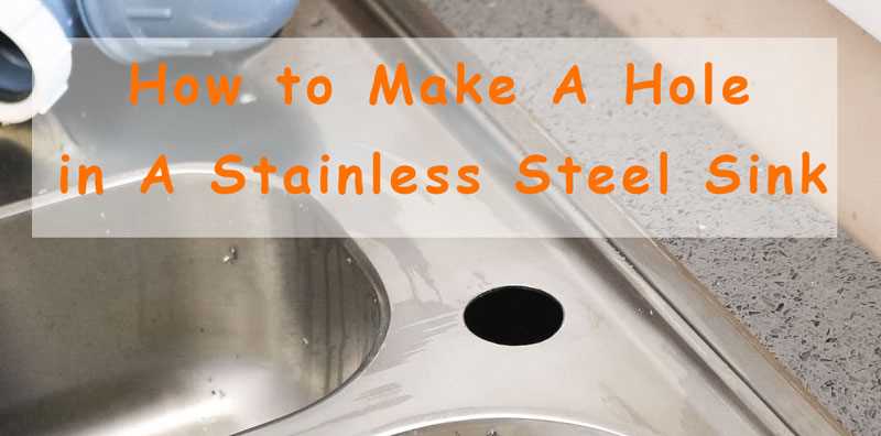 Easy Steps to Drill Through a Stainless Steel Sink Step 5: Clean up