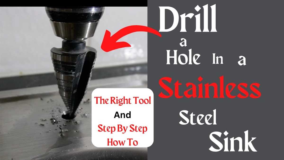 Easy Steps to Drill Through a Stainless Steel Sink 2. Avoid leaving standing water in the sink