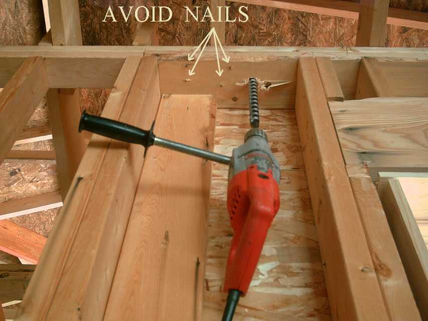Mastering the Art of Drilling Through Studs for Wiring How to drill through studs safely
