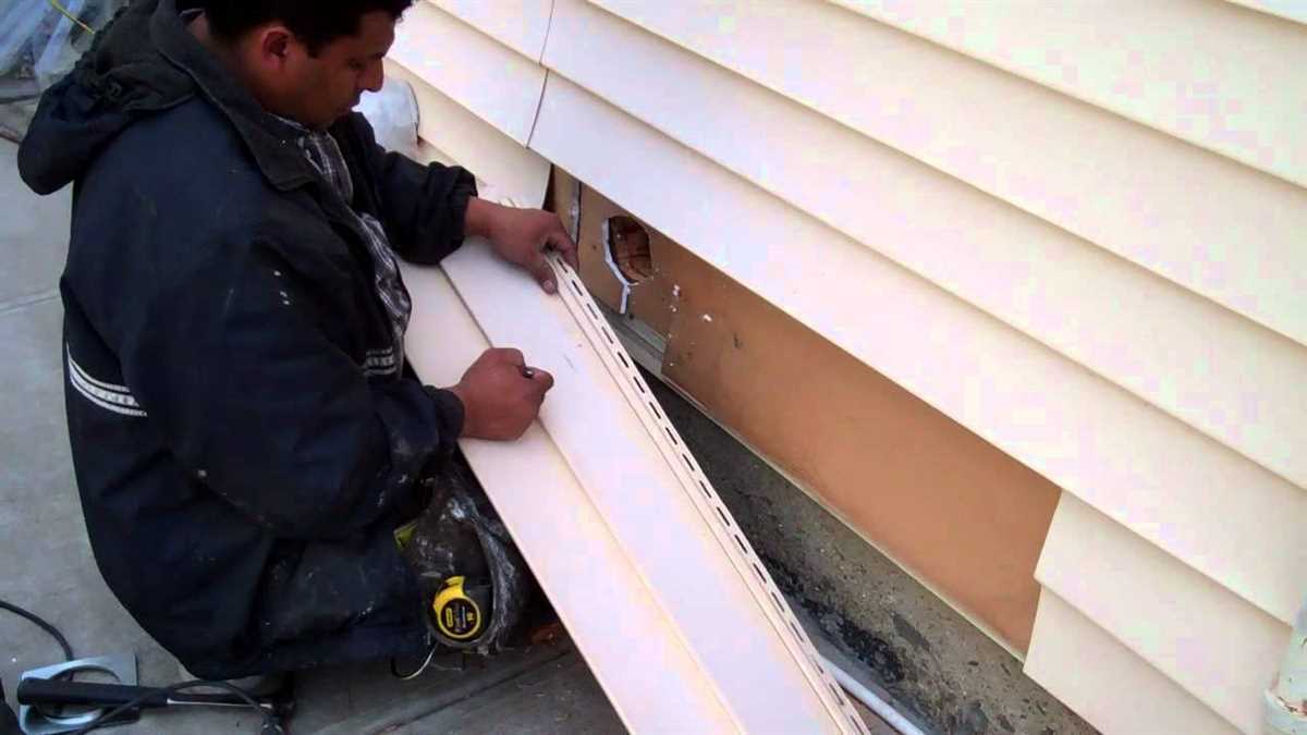 Step-by-Step Guide on How to Drill through Vinyl Siding Mark the Spot for Drilling