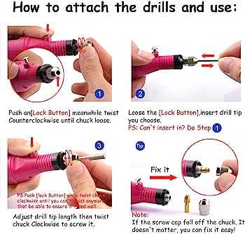 Step-by-Step Guide on Fixing a Nail Drill What you'll need: