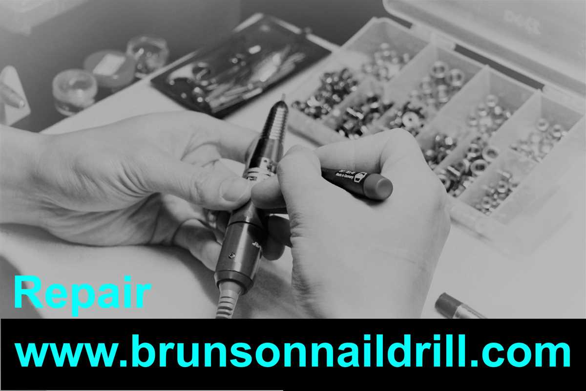 Step-by-Step Guide on Fixing a Nail Drill 7. Reassemble the nail drill