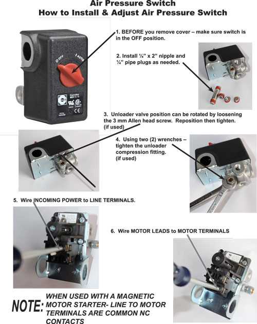 How to Troubleshoot and Repair an Air Compressor Pressure Switch Step 3: Test the Switch Contacts