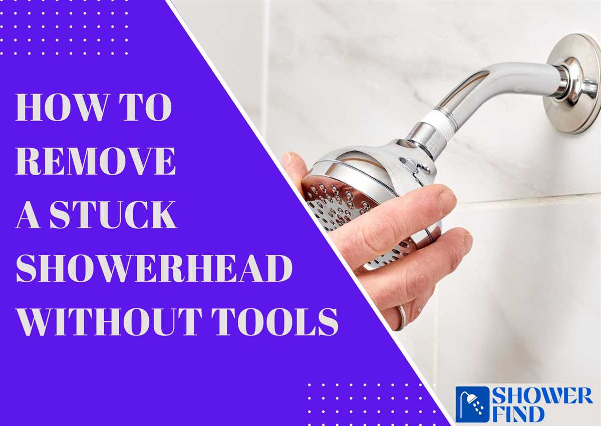 Remove Stuck Shower Head Without a Wrench: Step-by-Step Guide Step 2: Prepare the Shower Head