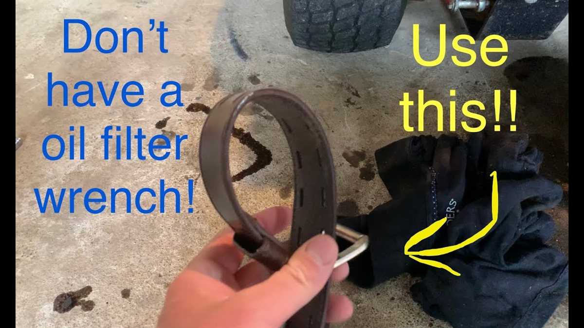 5 Easy Ways to Remove an Oil Filter Without a Wrench Use a screwdriver